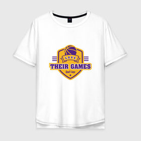 Мужская футболка хлопок Oversize с принтом Lakers Real Fans в городе Новоалтайск, 100% хлопок | свободный крой, круглый ворот, “спинка” длиннее передней части | 23 | anthony davis | basketball | bryant | game | james | kobe | lebron | los angeles | nba | sport | баскетбол | брайант | бровь | джеймс | калифорния | коби | король | леброн | лейкерс | лос анджелес | нба | спорт | тренер | чемпио