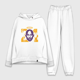 Женский костюм хлопок Oversize с принтом Kobe Bryant в городе Новоалтайск,  |  | anthony davis | basketball | bryant | game | james | kobe | lebron | los angeles | mamba | nba | sport | баскетбол | брайант | бровь | джеймс | калифорния | коби | король | леброн | лейкерс | лос анджелес | нба | спорт | тренер | чем