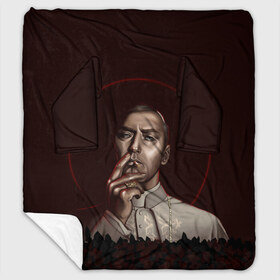 Плед с рукавами с принтом Молодой Папа The Young Pope в городе Новоалтайск, 100% полиэстер | Закругленные углы, все края обработаны. Ткань не мнется и не растягивается. Размер 170*145 | jude law | new pope | ватикан | джуд лоу | кардинал | молодой папа | сериал | сериалы