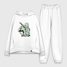 Женский костюм хлопок Oversize с принтом Зоро Ван пис в городе Новоалтайск,  |  | luffy | marimo | monkey | one | pes | pic | piece | pirate hunter | pis | roronoa | zoro | брук | ван | зоро | луффи | монки | нами | нико | охотник | пиратов | пираты | пис | робин | ророна | ророноа | санджи | тони | уан | усопп | фрэнки | чо