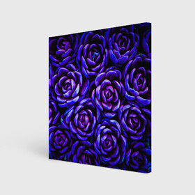 Холст квадратный с принтом Lovely Roses в городе Новоалтайск, 100% ПВХ |  | flowers | large | lovely roses | plants | purple | roses | succulent | texture | крупный | прекрасные розы | растения | розы | суккулент | текстура | фиолетовый | цветы