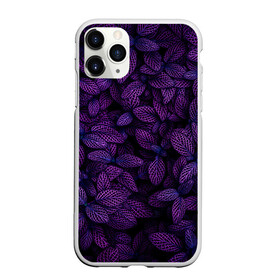 Чехол для iPhone 11 Pro матовый с принтом Purple Leaves в городе Новоалтайск, Силикон |  | leaves | nature | pink | plants | purple | striped | texture | veins | жилки | листья | полосатый | природа | растения | розовый | текстура | фиолетовый