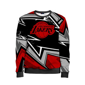 Детский свитшот 3D с принтом LA LAKERS RED в городе Новоалтайск, 100% полиэстер | свободная посадка, прямой крой, мягкая тканевая резинка на рукавах и понизу свитшота | bryant | james | jordan | kobe | la lakers | lakers | lebron | nba | баскетбол | брайант | брайнт | джеймс | джордан | коби | леброн | лейкерс | лэйкерс | мамба | нба | черная