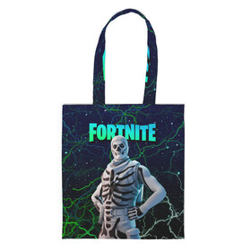 Шоппер 3D с принтом Fortnite Skull Trooper в городе Новоалтайск, 100% полиэстер | Плотность: 200 г/м2; Размер: 34×35 см; Высота лямок: 30 см | chapter 2 | fortnite | fortnite 3 | fortnite skull | fortnite skull trooper | fortnitemare | halloween | skull trooper | лого фортнайт | сет skull trooper | скелет | скин скелет | фортнайт | фортнайт глава 2 | фортнайт скелет | хэллоуин | хэллоуин фортнай