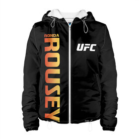 Женская куртка 3D с принтом Ronda Rousey в городе Новоалтайск, ткань верха — 100% полиэстер, подклад — флис | прямой крой, подол и капюшон оформлены резинкой с фиксаторами, два кармана без застежек по бокам, один большой потайной карман на груди. Карман на груди застегивается на липучку | akhmat | fight | fighter | fighting | ronda | ronda rousey | rousey | rowdy | ufc | ufs | ultimate fighting championship | wwe | ахмат | бои | бои без правил | борьба | дзюдо | м 1 | раузи | ронда | ронда роузи | роузи | смешанные еди
