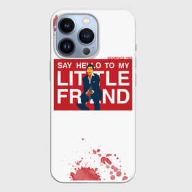 Чехол для iPhone 13 Pro с принтом Лицо со шрамом в городе Новоалтайск,  |  | Тематика изображения на принте: al pacino | antonio montana | scarface | аль пачино | брайан де пальма | лицо со шрамом | майами | мишель пфайффер | тони монтана | фильм | фильмы