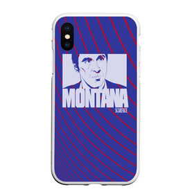 Чехол для iPhone XS Max матовый с принтом Лицо со шрамом в городе Новоалтайск, Силикон | Область печати: задняя сторона чехла, без боковых панелей | al pacino | antonio montana | scarface | аль пачино | брайан де пальма | лицо со шрамом | майами | мишель пфайффер | тони монтана | фильм | фильмы
