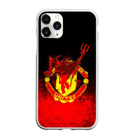 Чехол для iPhone 11 Pro матовый с принтом MANCHESTER UNITED в городе Новоалтайск, Силикон |  | Тематика изображения на принте: ball | championat | devil | english | football | manchester | red | sport | united | англия | дьяволы | красные | манчестер | футбол | чемпион | чемпионат | юнайтед