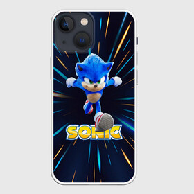 Чехол для iPhone 13 mini с принтом SONIC. в городе Новоалтайск,  |  | game | sega | sonic | sonic the hedgehog | видеоигра | доктор эггман | звуковой | игра | со скоростью звука | соник | соник в кино
