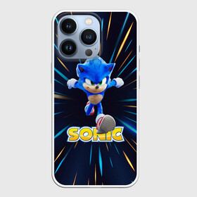 Чехол для iPhone 13 Pro с принтом SONIC. в городе Новоалтайск,  |  | Тематика изображения на принте: game | sega | sonic | sonic the hedgehog | видеоигра | доктор эггман | звуковой | игра | со скоростью звука | соник | соник в кино