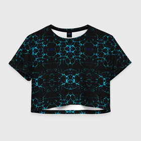 Женская футболка Crop-top 3D с принтом 