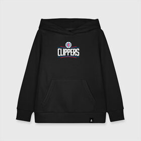 Детская толстовка хлопок с принтом Los Angeles Clippers в городе Новоалтайск, 100% хлопок | Круглый горловой вырез, эластичные манжеты, пояс, капюшен | Тематика изображения на принте: angeles | clippers | los | nba | анджелес | баскетбол | клипперс | лос | нба