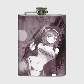 Фляга с принтом Danganronpa в городе Новоалтайск, металлический корпус | емкость 0,22 л, размер 125 х 94 мм. Виниловая наклейка запечатывается полностью | danganronpa | senpai | аниме | данганронпа | сенпай