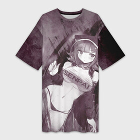 Платье-футболка 3D Danganronpa акварель: в городе Новоалтайск,  |  | danganronpa | senpai | аниме | данганронпа | сенпай