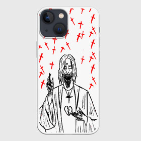 Чехол для iPhone 13 mini с принтом GHOSTEMANE в городе Новоалтайск,  |  | 1930 | blackmage | flesh | ghost | ghoste | ghostemane | ghostman | ghostmane | hexada | kreep | mane | mercury | music | nihil | noise | omnis | parv0 | pouya | rap | suicideboys | venom | гостмейн | гостмэйн
