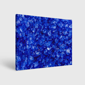 Холст прямоугольный с принтом Cry$tal$ в городе Новоалтайск, 100% ПВХ |  | abstraction | blue | crystals | pebbles | shine | stones | structure | texture | абстракция | блеск | галька | камни | кристалы | синий | структура | текстура