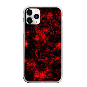 Чехол для iPhone 11 Pro матовый с принтом Red Knight в городе Новоалтайск, Силикон |  | abstraction | circles | dark | patterns | red | shapes | texture | абстракция | красный | круги | текстура | темный | узоры | формы