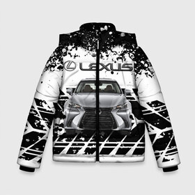 Зимняя куртка для мальчиков 3D с принтом LEXUS в городе Новоалтайск, ткань верха — 100% полиэстер; подклад — 100% полиэстер, утеплитель — 100% полиэстер | длина ниже бедра, удлиненная спинка, воротник стойка и отстегивающийся капюшон. Есть боковые карманы с листочкой на кнопках, утяжки по низу изделия и внутренний карман на молнии. 

Предусмотрены светоотражающий принт на спинке, радужный светоотражающий элемент на пуллере молнии и на резинке для утяжки | abstract | auto | brand | car | geometry | lexus | sport | texture | абстракция | авто | автомобильные | бренд | геометрия | классика | лексус | машины | модные | спорт | стиль | текстура