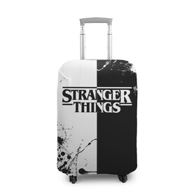 Чехол для чемодана 3D с принтом Stranger Things. в городе Новоалтайск, 86% полиэфир, 14% спандекс | двустороннее нанесение принта, прорези для ручек и колес | normal people scare me | stranger things | детектив | драма | кино | очень странные дела | сериалы | странгер тхингс | триллер | уилл | фантастика | фильмы | хоукинс