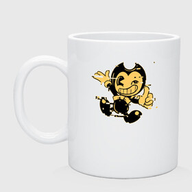 Кружка с принтом Bendy And The Ink Machine в городе Новоалтайск, керамика | объем — 330 мл, диаметр — 80 мм. Принт наносится на бока кружки, можно сделать два разных изображения | bendy | bendy and the ink machine | бенди | бени | бенни | бэнди | детская | детям | игра | капли | компьютерная игра | краска | машина | подтеки | ужастик | чернила | чернильная