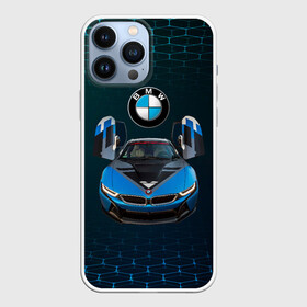 Чехол для iPhone 13 Pro Max с принтом BMW i8 Turbo тюнинговая. в городе Новоалтайск,  |  | bmw | bmw performance | bmw тюнинговая | i8 | i8 turbo | m | motorsport | performance | бмв | моторспорт | тюнинг