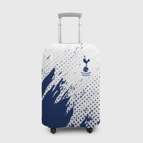 Чехол для чемодана 3D с принтом Tottenham Hotspur. в городе Новоалтайск, 86% полиэфир, 14% спандекс | двустороннее нанесение принта, прорези для ручек и колес | football | football club | sport | tottenham | tottenham hotspur | спорт | спортивные | тоттенхэм | униформа | фирменные цвета | футбол | футбольный клуб