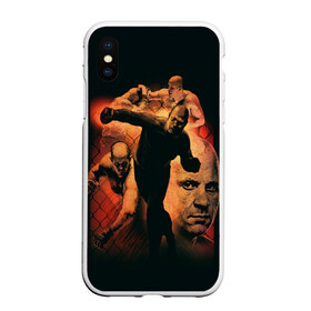 Чехол для iPhone XS Max матовый с принтом Федор Емельяненко Император в городе Новоалтайск, Силикон | Область печати: задняя сторона чехла, без боковых панелей | Тематика изображения на принте: fedor emelianenko | mma | russian imperator | ufc | андерсон сильва | бокс | конор | макгрегор | мма | нейт диас | нурмагомедов | последний император | русский император | самба | федор емельяненко | хабиб | юфс
