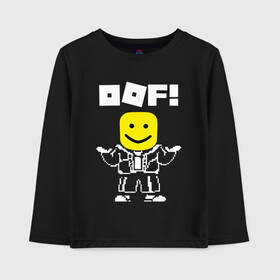 Детский лонгслив хлопок с принтом ROBLOX в городе Новоалтайск, 100% хлопок | круглый вырез горловины, полуприлегающий силуэт, длина до линии бедер | piggy | roblox | roblox games | roblox piggy | игра роблокс | пигги. | роблокс | роблокс пигги | робукс