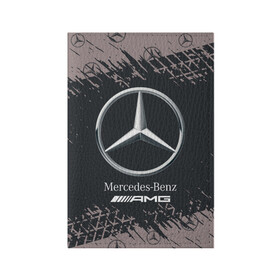 Обложка для паспорта матовая кожа с принтом MERCEDES / МЕРСЕДЕС в городе Новоалтайск, натуральная матовая кожа | размер 19,3 х 13,7 см; прозрачные пластиковые крепления | amg | auto | bens | benz | logo | merc | mercedes | mercedes benz | mersedes | moto | star | vthctltc | авто | амг | бенц | звезда | класс | лого | логотип | мерин | мерс | мерседес | мерседес бенц | мото | символ | символы | ьуксувуы