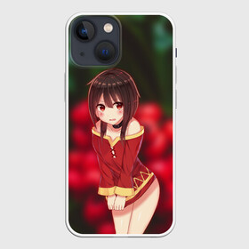 Чехол для iPhone 13 mini с принтом Мегумин. KonoSuba в городе Новоалтайск,  |  | konosuba | megumin | взрыв | да будет благословенен этот прекрасный мир | коносуба | маг | мегумин