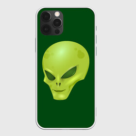 Чехол для iPhone 12 Pro Max с принтом Пришелец в городе Новоалтайск, Силикон |  | голова | зеленый человечек | инопланетянин | пришелец | пришельцы
