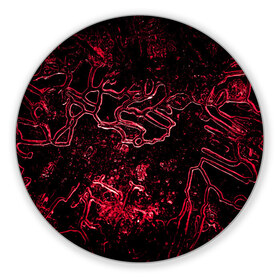 Коврик для мышки круглый с принтом GaRRiel в городе Новоалтайск, резина и полиэстер | круглая форма, изображение наносится на всю лицевую часть | Тематика изображения на принте: abstraction | forms | patterns | pink | shine | structure | texture | абстракция | блеск | розовый | структура | текстура | узоры | формы