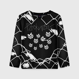 Детский лонгслив 3D с принтом Pyrokinesis. в городе Новоалтайск, 100% полиэстер | длинные рукава, круглый вырез горловины, полуприлегающий силуэт
 | pyrokinesis | андрей пирокинезис | каждаябарбистерва | левый баттл | музыка | музыкант | пирокинезис | рэп | рэпер