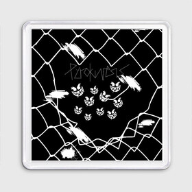 Магнит 55*55 с принтом Pyrokinesis. в городе Новоалтайск, Пластик | Размер: 65*65 мм; Размер печати: 55*55 мм | pyrokinesis | андрей пирокинезис | каждаябарбистерва | левый баттл | музыка | музыкант | пирокинезис | рэп | рэпер