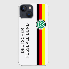 Чехол для iPhone 13 mini с принтом СБОРНАЯ ГЕРМАНИЯ в городе Новоалтайск,  |  | champion | deutscher | football | fussball | germany | sport | бавария | берлин | германия | сборная | спорт | триколор | футбол
