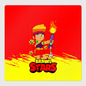 Магнитный плакат 3Х3 с принтом Brawl Stars/Amber в городе Новоалтайск, Полимерный материал с магнитным слоем | 9 деталей размером 9*9 см | amber | crow | leon | logo game | nita | sandy | spike | surge | амбер | бравл старс | бравлер | браво | герои | девочкам | детям | легендарный | леон | логотипы игр | мальчикам | огненный | огонь | пламя | сенди | спраут | чер