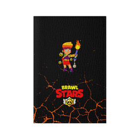 Обложка для паспорта матовая кожа с принтом Brawl Stars/Amber в городе Новоалтайск, натуральная матовая кожа | размер 19,3 х 13,7 см; прозрачные пластиковые крепления | Тематика изображения на принте: amber | crow | leon | logo game | nita | sandy | spike | surge | амбер | бравл старс | бравлер | браво | герои | девочкам | детям | легендарный | леон | логотипы игр | мальчикам | огненный | огонь | пламя | сенди | спраут | чер