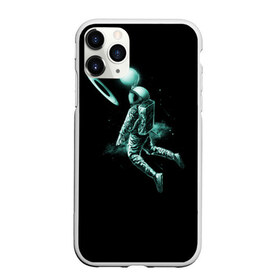 Чехол для iPhone 11 Pro Max матовый с принтом КОСМИЧЕСКИЙ БАСКЕТБОЛ в городе Новоалтайск, Силикон |  | баскетбол | космонавт | космос | луна