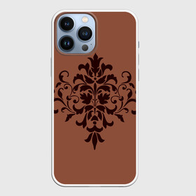 Чехол для iPhone 13 Pro Max с принтом Симметричный узор в городе Новоалтайск,  |  | античный узор | красивый узор | лепестки | симметричный узор | симметрия. | узоры