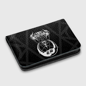 Картхолдер с принтом с принтом GHOSTEMANE в городе Новоалтайск, натуральная матовая кожа | размер 7,3 х 10 см; кардхолдер имеет 4 кармана для карт; | america | eric whitney | ghostemane | trash | usa | америка | сша | треш