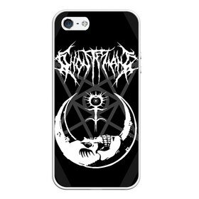 Чехол для iPhone 5/5S матовый с принтом GHOSTEMANE в городе Новоалтайск, Силикон | Область печати: задняя сторона чехла, без боковых панелей | america | eric whitney | ghostemane | trash | usa | америка | сша | треш