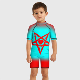 Детский купальный костюм 3D с принтом GHOSTEMANE в городе Новоалтайск, Полиэстер 85%, Спандекс 15% | застежка на молнии на спине | 1930 | blackmage | flesh | ghost | ghoste | ghostemane | ghostman | ghostmane | hexada | kreep | mane | mercury | music | nihil | noise | omnis | parv0 | pouya | rap | suicideboys | venom | гостмейн | гостмэйн