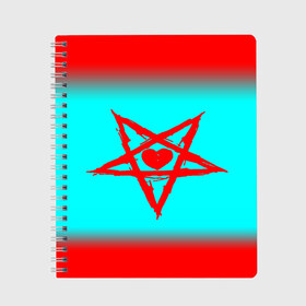 Тетрадь с принтом GHOSTEMANE в городе Новоалтайск, 100% бумага | 48 листов, плотность листов — 60 г/м2, плотность картонной обложки — 250 г/м2. Листы скреплены сбоку удобной пружинной спиралью. Уголки страниц и обложки скругленные. Цвет линий — светло-серый
 | Тематика изображения на принте: 1930 | blackmage | flesh | ghost | ghoste | ghostemane | ghostman | ghostmane | hexada | kreep | mane | mercury | music | nihil | noise | omnis | parv0 | pouya | rap | suicideboys | venom | гостмейн | гостмэйн