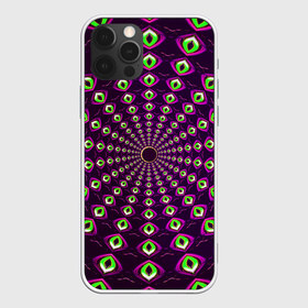 Чехол для iPhone 12 Pro Max с принтом Fractal-SSS в городе Новоалтайск, Силикон |  | abstraction | fractal | light green | mandala | pattern | pink | shape | symmetry | texture | абстракция | розовый | салатовый | симметрия | текстура | узор | формы | фрактал