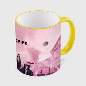 Кружка с принтом BLACKPINK x PUBG в городе Новоалтайск, керамика | ёмкость 330 мл | Тематика изображения на принте: black | blackpink | chae | jennie | jisoo | kim | kpop | lalisa | lisa | manoban | park | pink | pubg | rose | young | дженни | джису | ён | ким | лалиса | лиса | манобан | пак | пубг | розэ | че