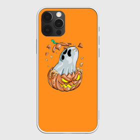 Чехол для iPhone 12 Pro Max с принтом Halloween в городе Новоалтайск, Силикон |  | ghost | halloween | jack | lantern | pumpkin | призрак | светильник джека | хэллоуин