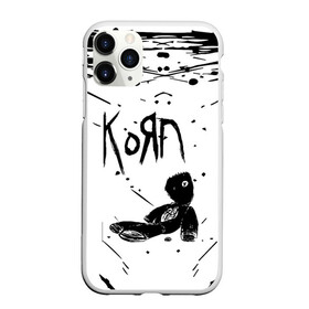 Чехол для iPhone 11 Pro Max матовый с принтом korn в городе Новоалтайск, Силикон |  | acoustic | blind | coming undone | download | falling away from me | freak on a leash | korn | lyrics | music | narcissistic cannibal | official | official video | twisted transistor | vevo | word up | группа слипнот | коян | рок