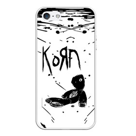 Чехол для iPhone 5/5S матовый с принтом korn в городе Новоалтайск, Силикон | Область печати: задняя сторона чехла, без боковых панелей | acoustic | blind | coming undone | download | falling away from me | freak on a leash | korn | lyrics | music | narcissistic cannibal | official | official video | twisted transistor | vevo | word up | группа слипнот | коян | рок