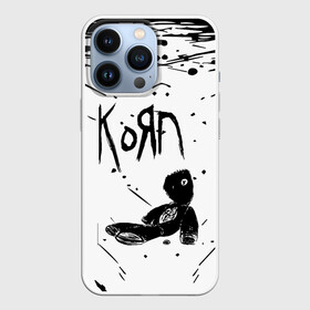 Чехол для iPhone 13 Pro с принтом korn в городе Новоалтайск,  |  | acoustic | blind | coming undone | download | falling away from me | freak on a leash | korn | lyrics | music | narcissistic cannibal | official | official video | twisted transistor | vevo | word up | группа слипнот | коян | рок