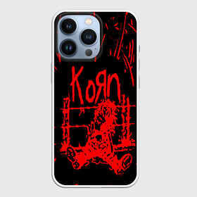 Чехол для iPhone 13 Pro с принтом korn в городе Новоалтайск,  |  | acoustic | blind | coming undone | download | falling away from me | freak on a leash | korn | lyrics | music | narcissistic cannibal | official | official video | twisted transistor | vevo | word up | группа слипнот | коян | рок